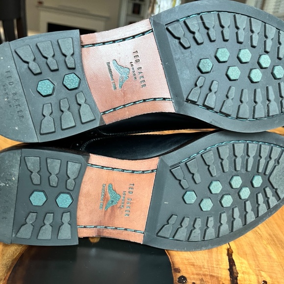 Ted Baker Dhavin Leather Ankle Boot Black, Size 11 - Picture 5 of 9